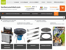 Tablet Screenshot of barbecuewinkel.com